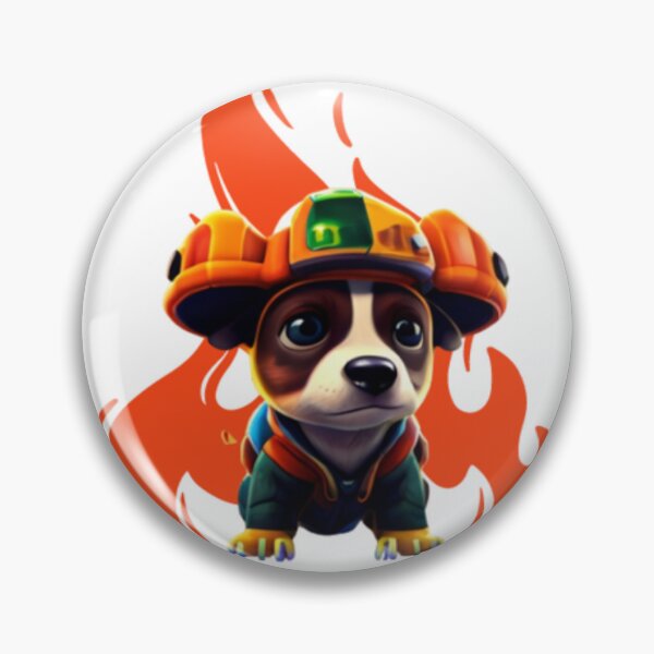 Item preview, FIREFIGHTER DOG designed and sold by DogsLife81.
