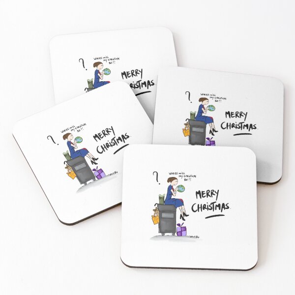Item preview, Cabin Crew Christmas Card designed and sold by sbolotagomes.