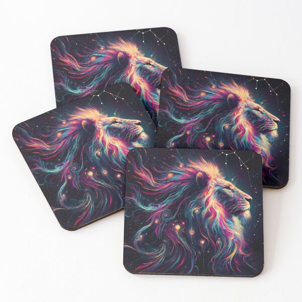 Item preview, Stellar Lion: Cosmic Constellations designed and sold by javaoverride.