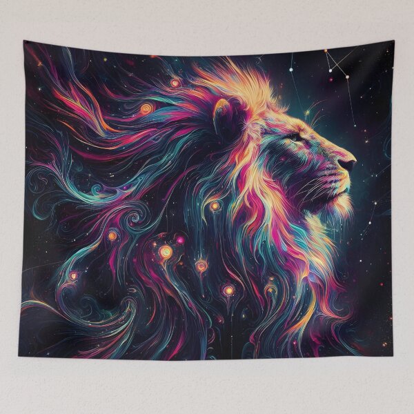 Item preview, Stellar Lion: Cosmic Constellations designed and sold by javaoverride.