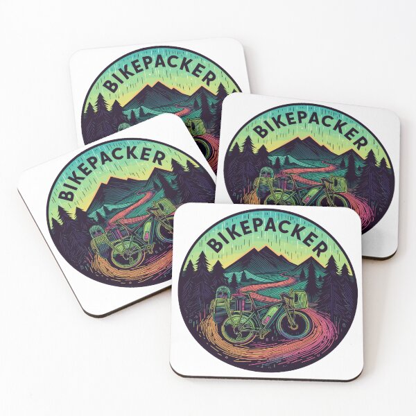 Item preview, BIKEPACKER - BIKEPACKING - Shirt, Hat, Hoodie, Sticker, etc designed and sold by cloudhiker.