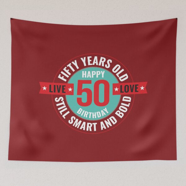 Item preview, 50 years old. Still smart and bold. Live. Love. designed and sold by MrPila.