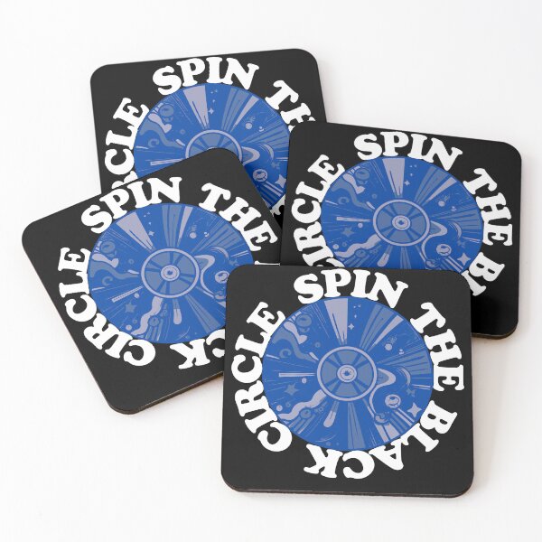 Item preview, Spin The Black Circle Vinyl white text  designed and sold by Ivanc2814.