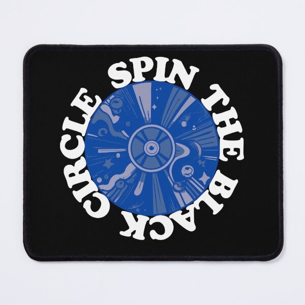 Item preview, Spin The Black Circle Vinyl white text  designed and sold by Ivanc2814.