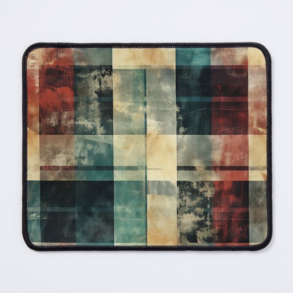 Item preview, Grunge Style Plaid Pattern designed and sold by Driftwood Spirits.