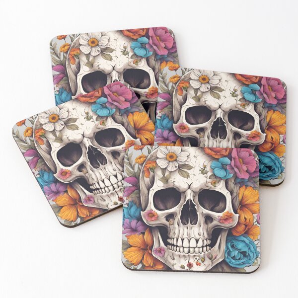 Item preview, Totenkopf mit Rose designed and sold by like2021.