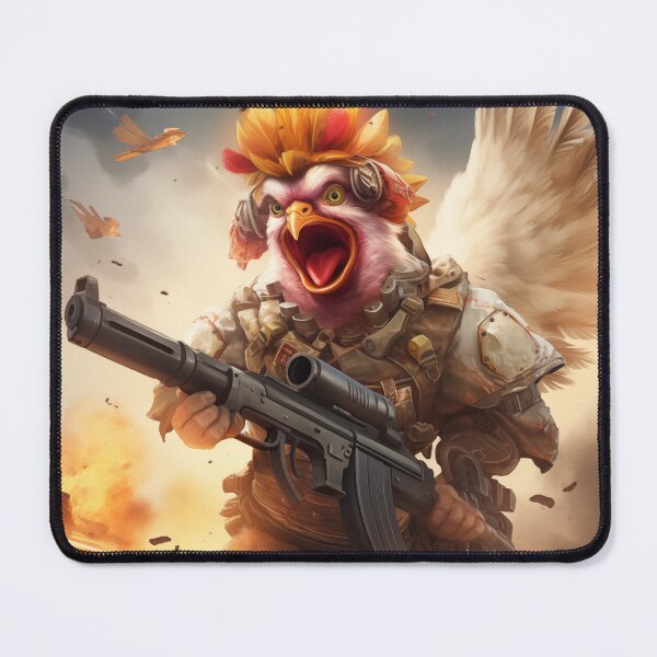 Item preview, A Battle Chicken in War designed and sold by Samuelsboro.