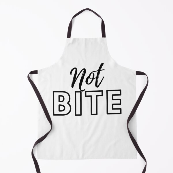 Item preview, Not bite - black print on white T-shirt designed and sold by pracovniakejzi.