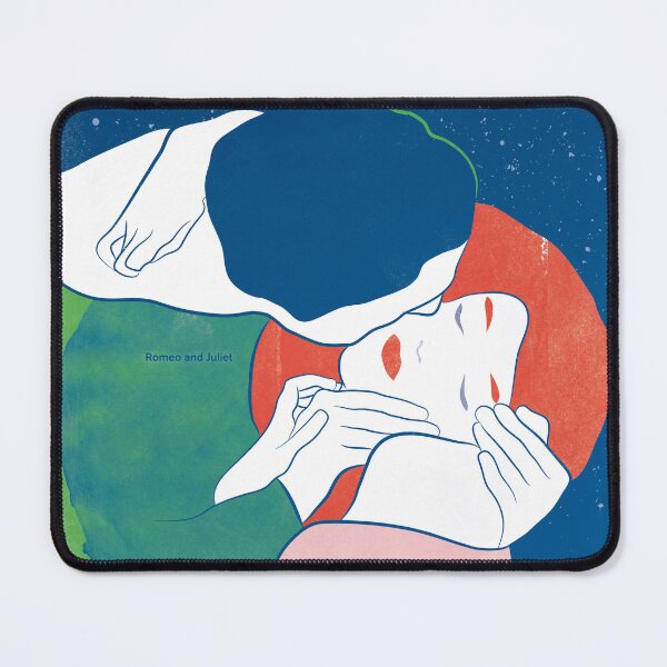 Item preview, Romeo and Juliet - William Shakespeare Theatre Art for Book Lovers, Readers and Writers designed and sold by RedHillPrints.