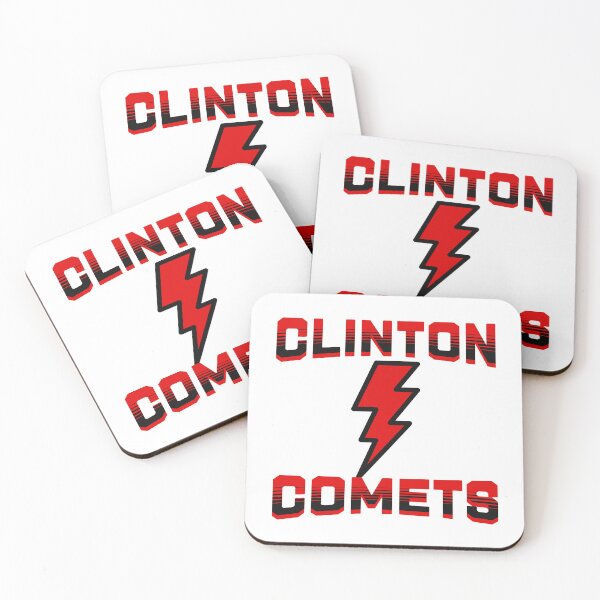 Item preview, Clinton Comets Lightning Bolt designed and sold by techdave.