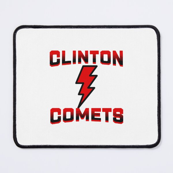 Item preview, Clinton Comets Lightning Bolt designed and sold by techdave.