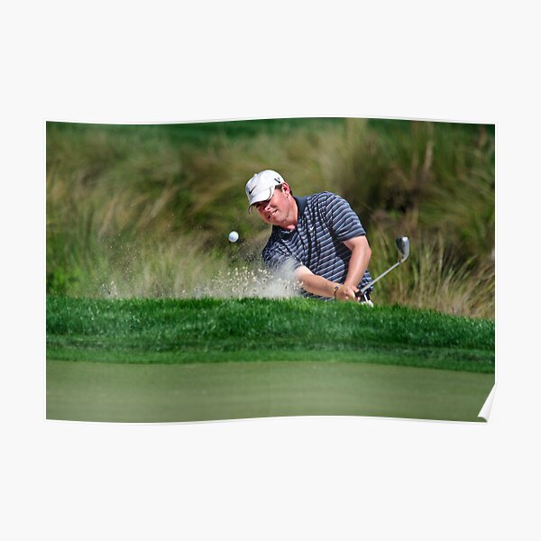 Justin Leonard - Hits Out of a Bunker Poster