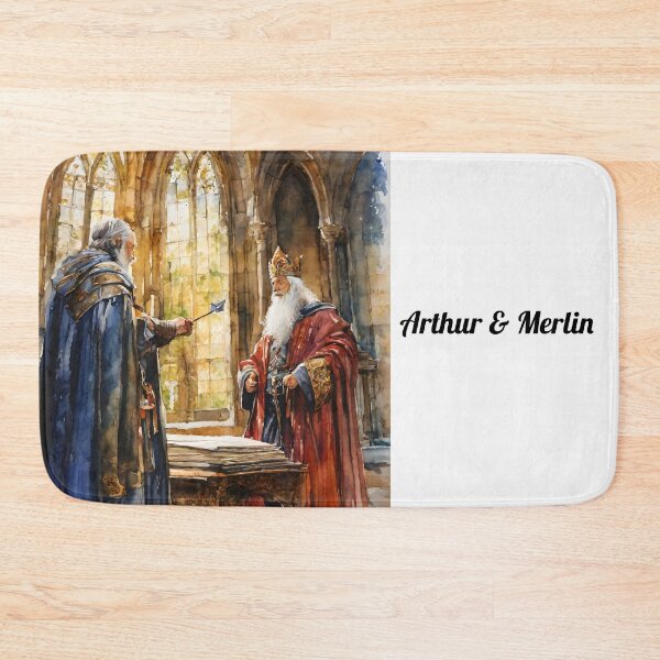 Item preview, Arthur & Merlin  designed and sold by FeatheredWolf.