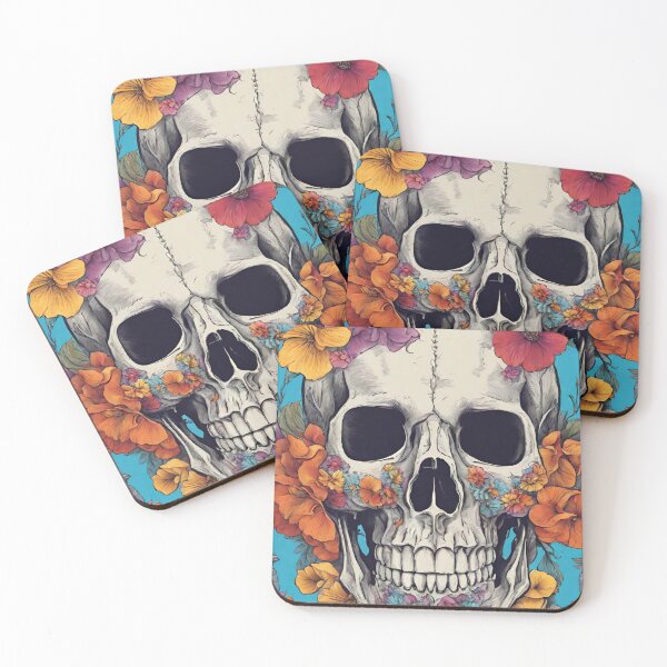 Item preview, Totenkopf mit Rose designed and sold by like2021.