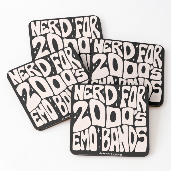 Item preview, Nerd for 2000's Emo Band designed and sold by doodlebymeg.