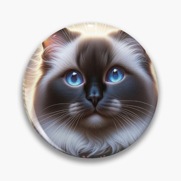 Item preview, Christmas Birman Cat In Winter designed and sold by ZenEverAI.