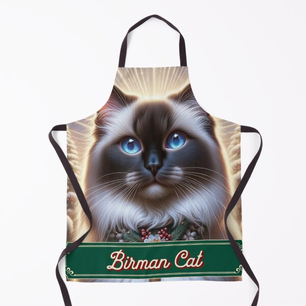Item preview, Christmas Birman Cat In Winter designed and sold by ZenEverAI.