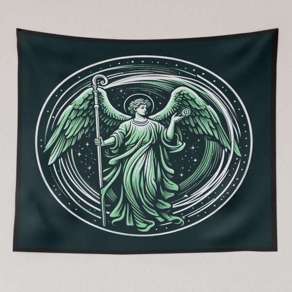 Item preview, Saint Raphael Archangel -   Angel of Healing - Christmas gift designed and sold by Alkymias.