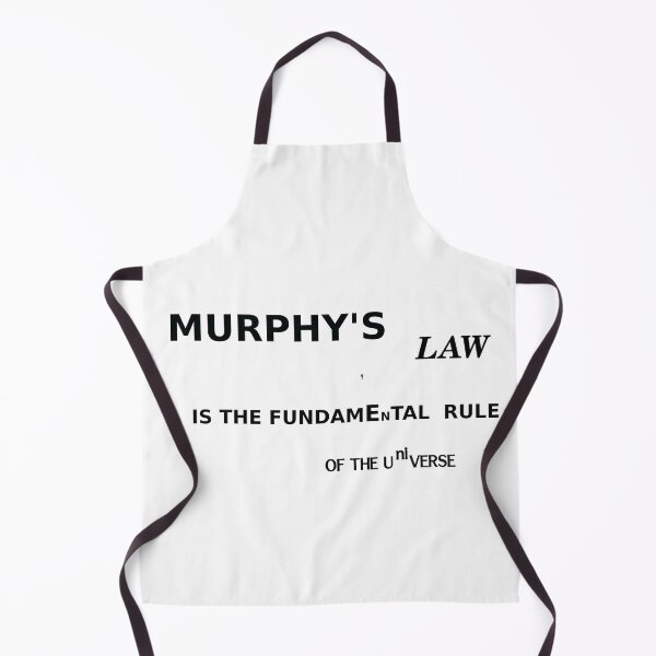 Aperçu de l'œuvre La loi de Murphy régit l'univers créée et vendue par sparkysrandom.