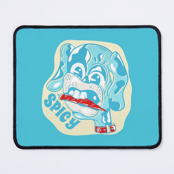 Item preview, Dog Eating a hot chilli pepper designed and sold by piedaydesigns.