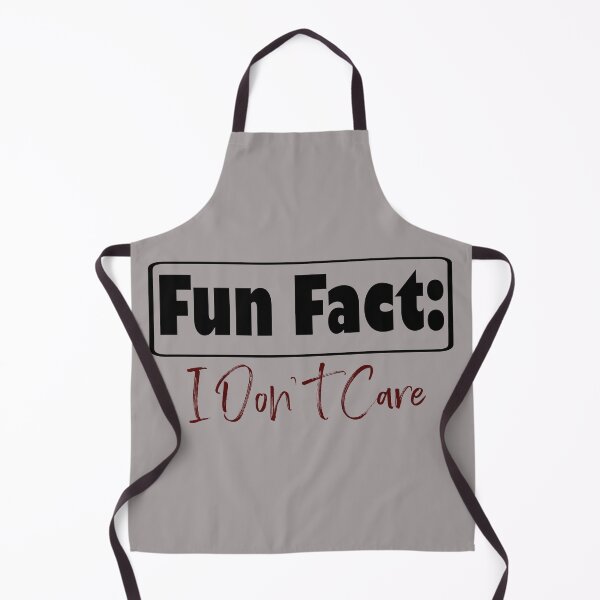 Item preview, Fun Fact: I don't care designed and sold by barefootmk.