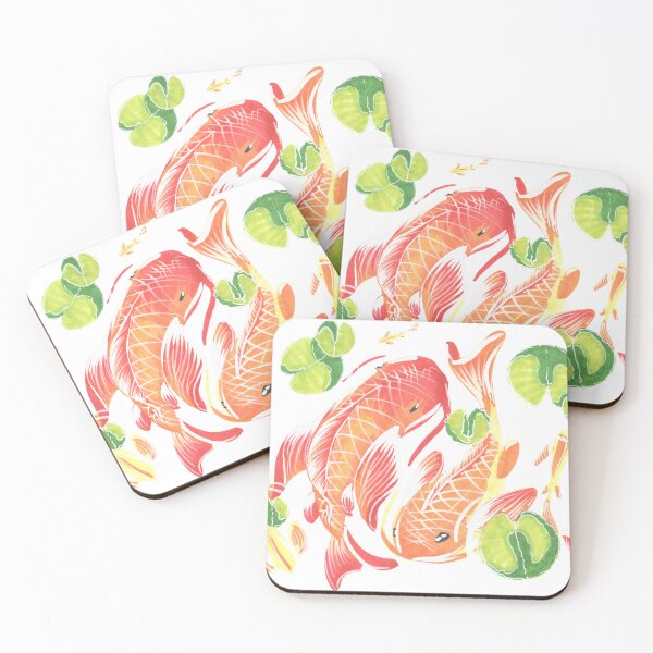 Item preview, Peces koi con colores designed and sold by joynest-design.