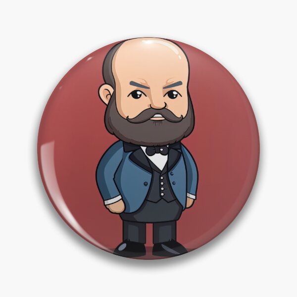 Item preview, James A. Garfield | cute style designed and sold by ComicsFactory.