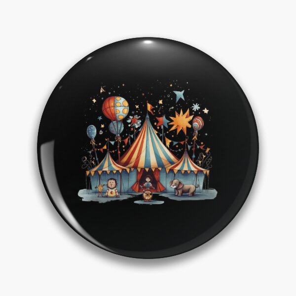 Item preview, Jaw-Dropping Delight: The Amazing Circus Extravaganza Unleashes Mesmerizing Magic! designed and sold by ArtFeverShop.