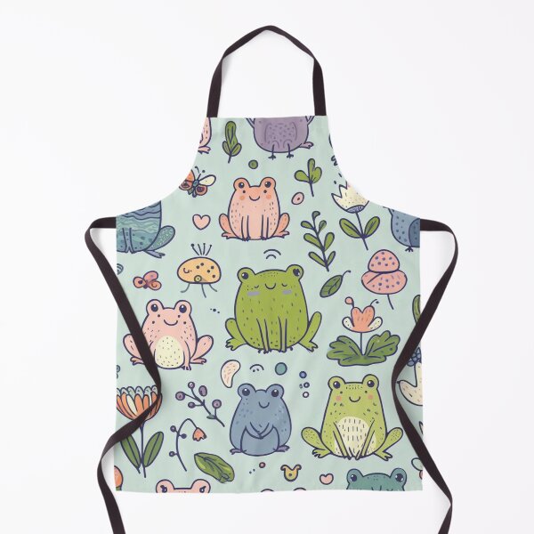 Item preview, Cute Frog Pattern designed and sold by purplesensation.