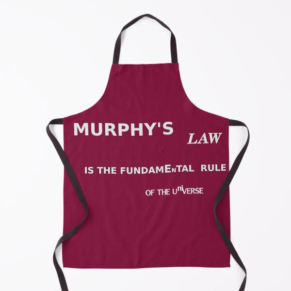 Aperçu de l'œuvre La loi de Murphy régit l'univers créée et vendue par sparkysrandom.