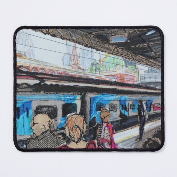 Item preview, Platform 8 Melbourne Thread Sketch designed and sold by JulietDCollins.