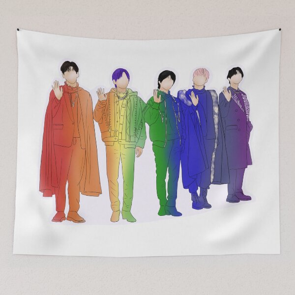 Item preview, Rainbow TXT designed and sold by 7StarsShop.