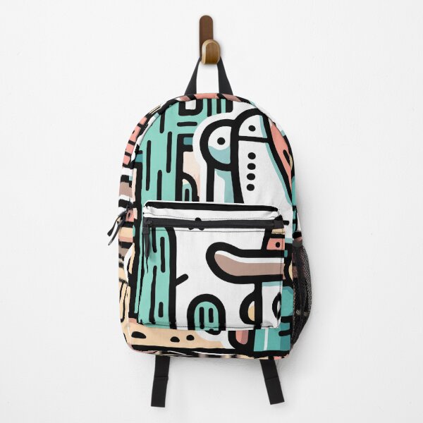 Item preview, Colorful Robot Outlaw in Desert Landscape designed and sold by OniumEth.