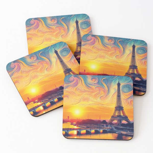 Item preview, Eiffel Tower at Sunset designed and sold by badguyduh.