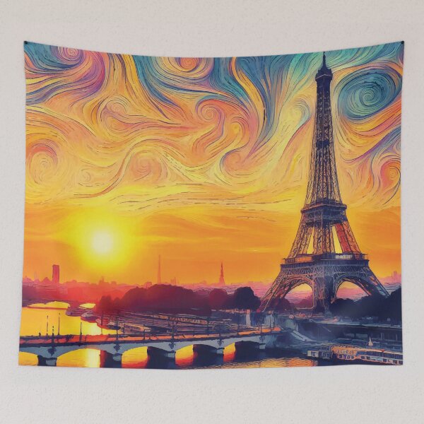 Item preview, Eiffel Tower at Sunset designed and sold by badguyduh.
