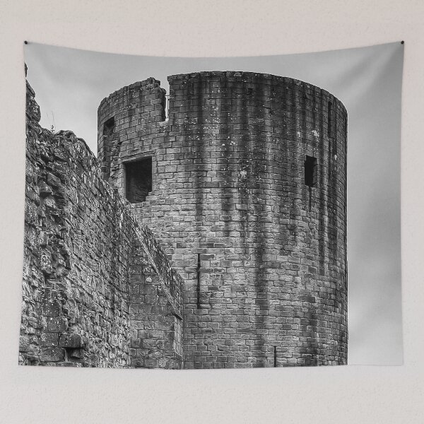 Item preview, Barnard Castle Tower - B&W designed and sold by tomg.