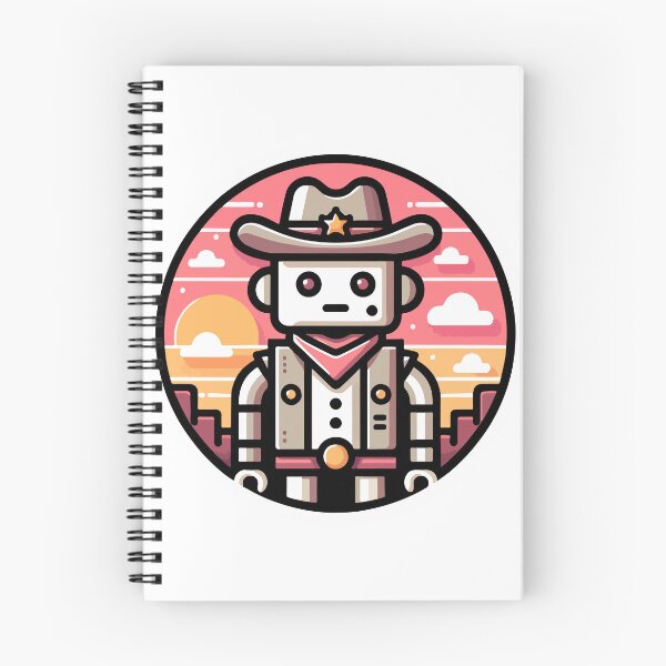Item preview, Sunset Robot Sheriff  designed and sold by OniumEth.