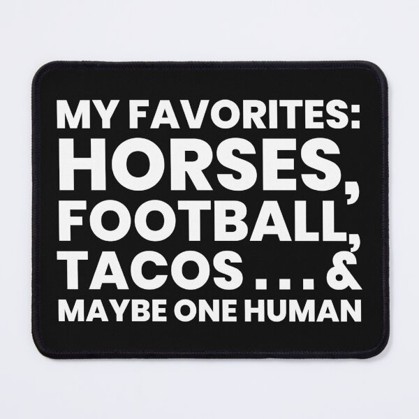 Item preview, Funny Horse Football Favorites designed and sold by LeosCloset.