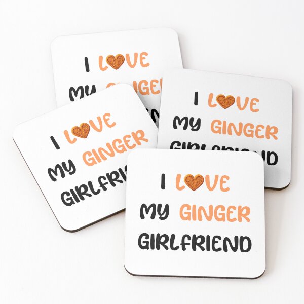 Item preview, I Love My Ginger Girlfriend designed and sold by 4TeeToo.