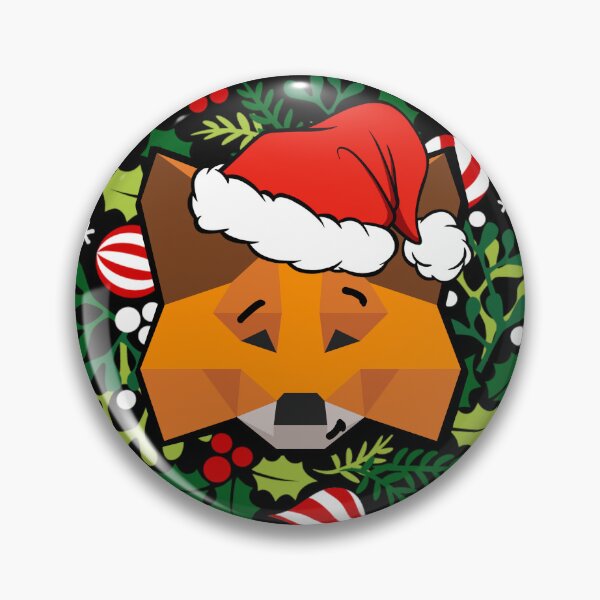 Item preview, Happy Hodldays - MetaMask Logo designed and sold by GetCryptoSwag.