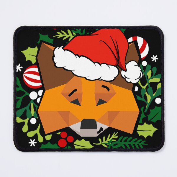 Item preview, Happy Hodldays - MetaMask Logo designed and sold by GetCryptoSwag.