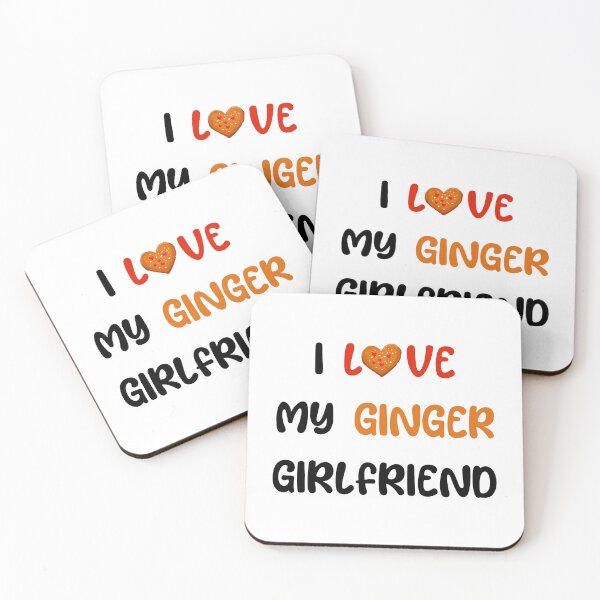 Item preview, I Love My Ginger Girlfriend designed and sold by 4TeeToo.