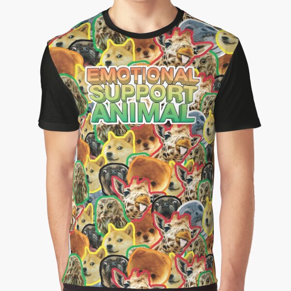 emotional support animal t shirt