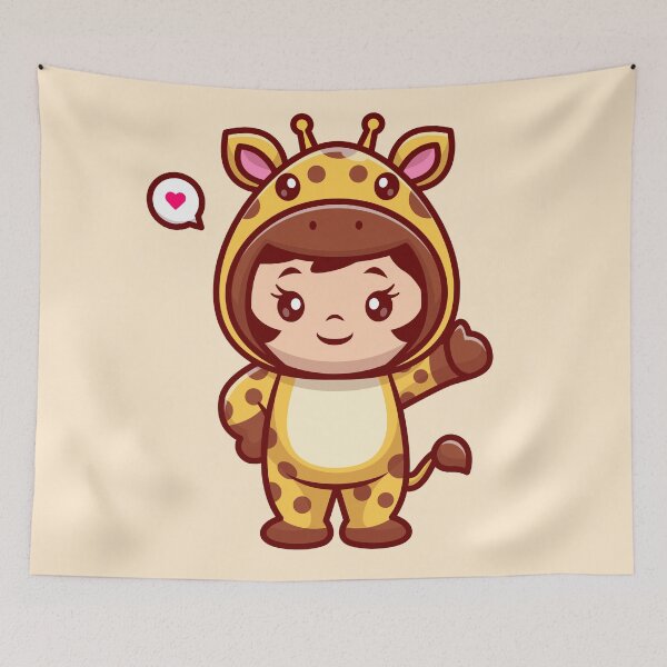 Item preview,  Kid in Giraffe Costume designed and sold by hjian8219.