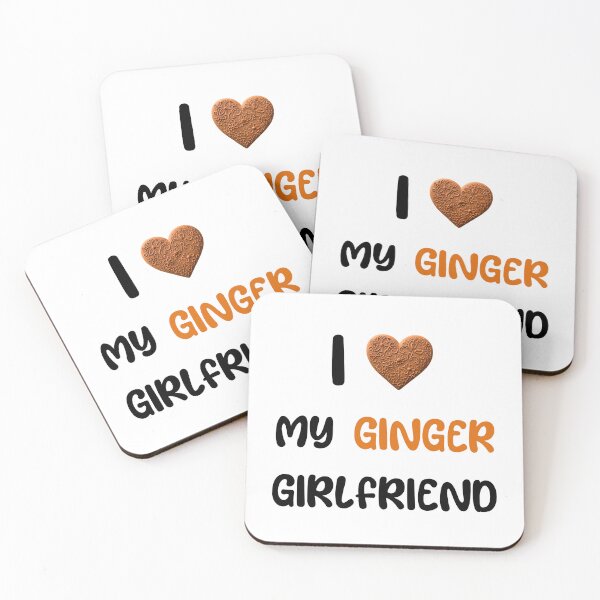 Item preview, I Love My Ginger Girlfriend designed and sold by 4TeeToo.