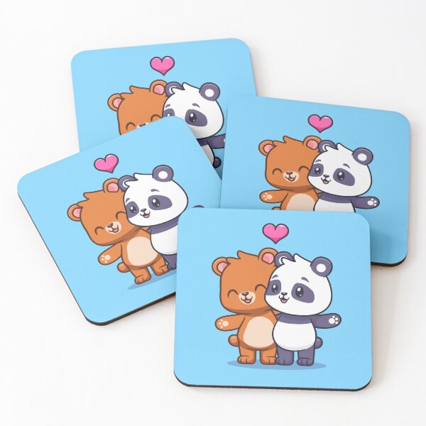 Item preview, Panda Love Couple designed and sold by hjian8219.
