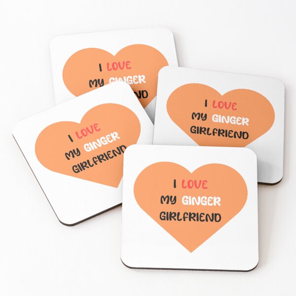 Item preview, I Love My Ginger Girlfriend designed and sold by 4TeeToo.