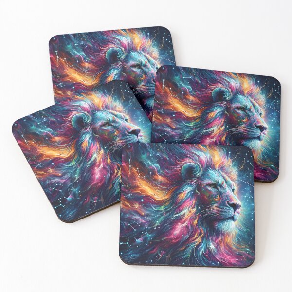 Item preview, Cosmic Lion: Astral Constellations designed and sold by javaoverride.