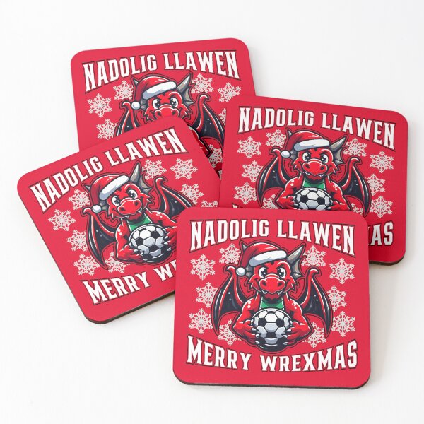 Item preview, Nadolig Llawen Merry Wrexmas Wrexham Suéter navideño designed and sold by Digital Spurs.