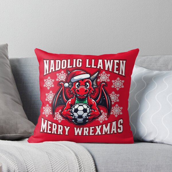 Item preview, Nadolig Llawen Merry Wrexmas Wrexham Christmas Sweater designed and sold by Digital Spurs.